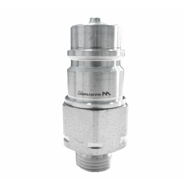 Szybkozłącze hydrauliczne wtyczka M18x1.5 gwint zewnętrzny EURO (9100818W) (ISO 7241-A) Waryński-347446923