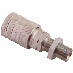 Szybkozłącze hydrauliczne gniazdo long M20x1.5 gwint zewnętrzny EURO PUSH-PULL (ISO 7241-A) Waryński-347885236