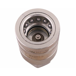 Szybkozłącze hydrauliczne gniazdo z eliminatorem ciśnienia M22x1.5 gwint wew. EURO PUSH-PULL (ISO 7241-A) Waryński-347882072