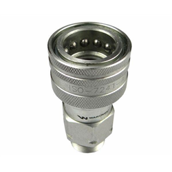 Szybkozłącze hydrauliczne gniazdo M22x1.5 gwint zewnętrzny EURO (9100822G) (ISO 7241-A) Waryński-347875244