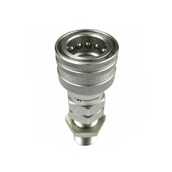 Szybkozłącze hydrauliczne gniazdo long M22x1.5 gwint zewnętrzny EURO (9100822GL) (ISO 7241-A) Waryński (opakowanie 10szt)-347910