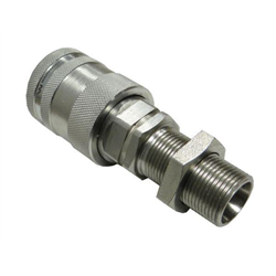 Szybkozłącze hydrauliczne gniazdo long M22x1.5 gwint zewnętrzny EURO PUSH-PULL (9100822GL) (ISO 7241-A) Waryński-347447557