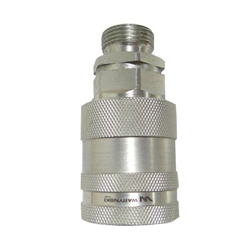 Szybkozłącze hydrauliczne gniazdo M22x1.5 gwint zewnętrzny EURO PUSH-PULL (9100822G) (ISO 7241-A) Waryński (opakowanie 50szt)-34