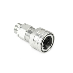 Szybkozłącze hydrauliczne gniazdo G1/2"BSP gwint zewnętrzny EURO ISO 7241-A Waryński-347895038
