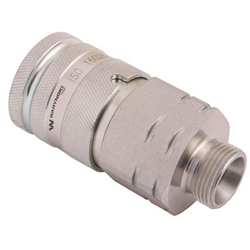 Szybkozłącze hydrauliczne suchoodcinające gniazdo M22x1.5 15L gwint zewnętrzny ISO16028 Waryński-347882035