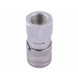 Szybkozłącze hydrauliczne suchoodcinające (rozmiar 1/2) gniazdo G3/4"BSP gwint wewnętrzny ISO16028 Waryński-347450639