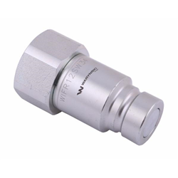 Szybkozłącze hydrauliczne suchoodcinające (rozmiar 1/2) wtyczka G3/4"BSP gwint wewnętrzny ISO16028 Waryński-347878957