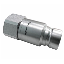 Szybkozłącze hydrauliczne suchoodcinające wtyczka G1/4"BSP gwint wewnętrzny ISO16028 Waryński-347446989