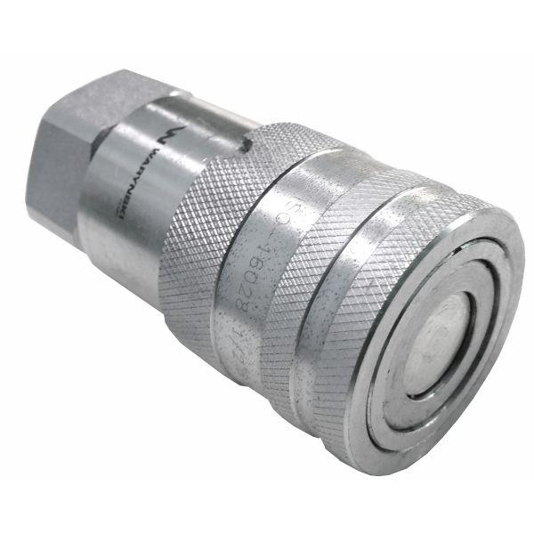 Szybkozłącze hydrauliczne suchoodcinające gniazdo G3/4"BSP gwint wewnętrzny ISO16028 Waryński-347875322
