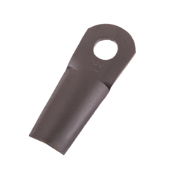 Nóż. nożyk kosiarka gięty 128X50X4mm otwór 20.5x22.8 zastosowanie 561103000 Kvereland Taarup WARYŃSKI ( sprzedawane po 25 )-3474