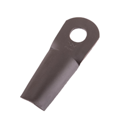 Nóż. nożyk kosiarka gięty 132X50X4mm otwór 20.5x23 zastosowanie 13800013 JF-Stoll WARYŃSKI ( sprzedawane po 25 )-347885126