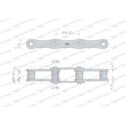 Łańcuch 216B-3Ps zastosowanie Prasa Rolująca Krone 9220100 Waryński-347452725
