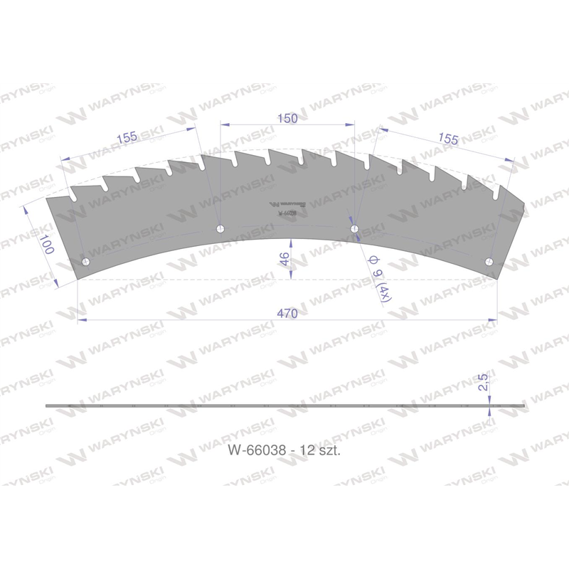Zestaw PIŁ KEMPER M4500, 445, Waryński-347750947