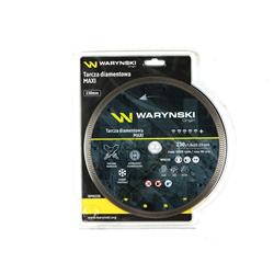 Tarcza diamentowa MAXI 230 x 22.23 mm Waryński-347470289
