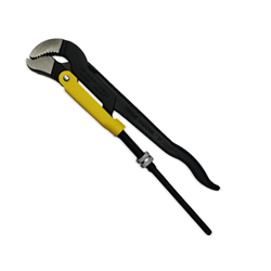 Szczypce nastawne szwedzkie do rur szczęki typ S o rozstawie max 40mm długość 330mm  Waryński-347464876