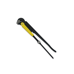 Szczypce nastawne szwedzkie do rur szczęki typ 90° o rozstawie max 121mm długość 735mm Waryński-347893187