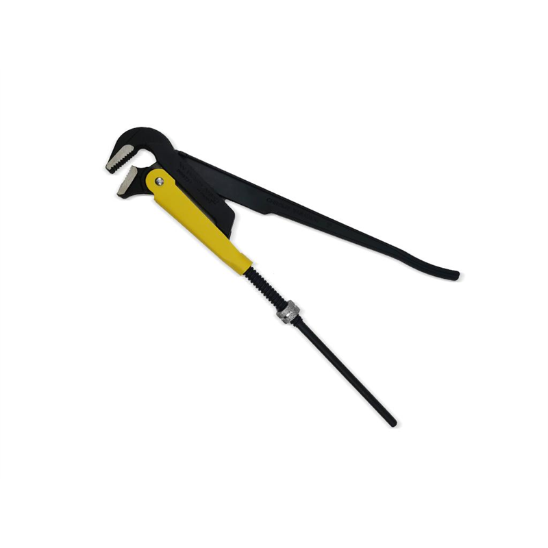 Szczypce nastawne szwedzkie do rur szczęki typ 90° o rozstawie max 121mm długość 735mm Waryński-347464889