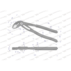 Szczypce do rur szybkonastawne 180mm. zakres szczęk 42 mm Waryński-347457471