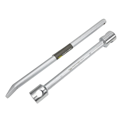 Klucz do kół , 395 mm długości rozmiar 30x32 mm z łyżką, do prac montażowych i demontażowych w mechanice , Waryński-347774956