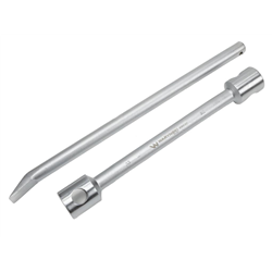 Klucz do kół , 395 mm długości rozmiar 32X33 mm z łyżką, do prac montażowych i demontażowych w mechanice , Waryński-347908461