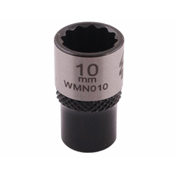 Nasadka dwunastokątna 1/4". 10 mm. CrV50BV30. DIN 3124. Waryński-347454476