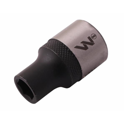 Nasadka sześciokątna 1/2". 9 mm. CrV50BV30. DIN 3124. Waryński-347882472