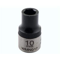 Nasadka sześciokątna 1/2". 10 mm. CrV50BV30. DIN 3124. Waryński-347454170