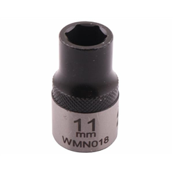 Nasadka sześciokątna 1/2". 11 mm. CrV50BV30. DIN 3124. Waryński-347454173