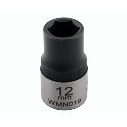 Nasadka sześciokątna 1/2". 12 mm. CrV50BV30. DIN 3124. Waryński-347882483