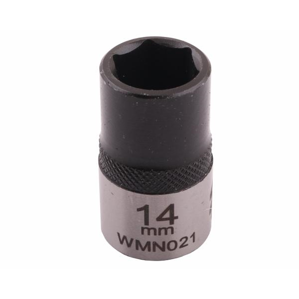 Nasadka sześciokątna 1/2". 14 mm. CrV50BV30. DIN 3124. Waryński-347454187