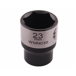 Nasadka sześciokątna 1/2". 23 mm. CrV50BV30. DIN 3124. Waryński-347882526