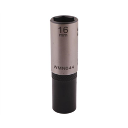 Nasadka sześciokątna 1/2". 16 mm. długa. CrV50BV30. DIN 3124. Waryński-347454326