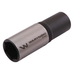 Nasadka sześciokątna 1/2". 16 mm. długa. CrV50BV30. DIN 3124. Waryński-347454327