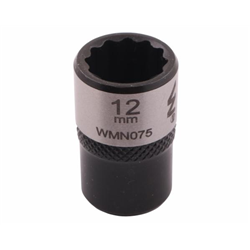 Nasadka dwunastokątna 3/8". 12 mm. CrV50BV30. DIN 3124. Waryński-347454288