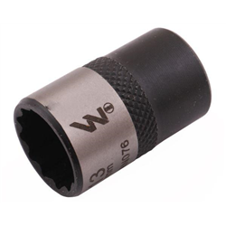 Nasadka dwunastokątna 3/8". 13 mm. CrV50BV30. DIN 3124. Waryński-347454293