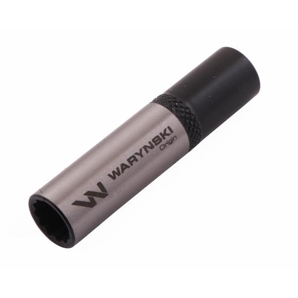 Nasadka dwunastokątna 1/4". 8 mm. długa. CrV50BV30. DIN 3124. Waryński-347882827