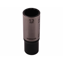 Nasadka dwunastokątna 1/4". 13 mm. długa. CrV50BV30. DIN 3124. Waryński-347454540