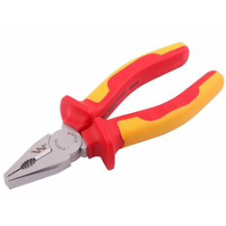 Szczypce izolowane, uniwersalne 160 mm. .VDE. Waryński-347455032