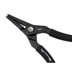Specjalistyczne szczypce do pierścieni osadczych, 228 mm zewnętrzne proste 9", do prac w mechanice, Waryński-347905709