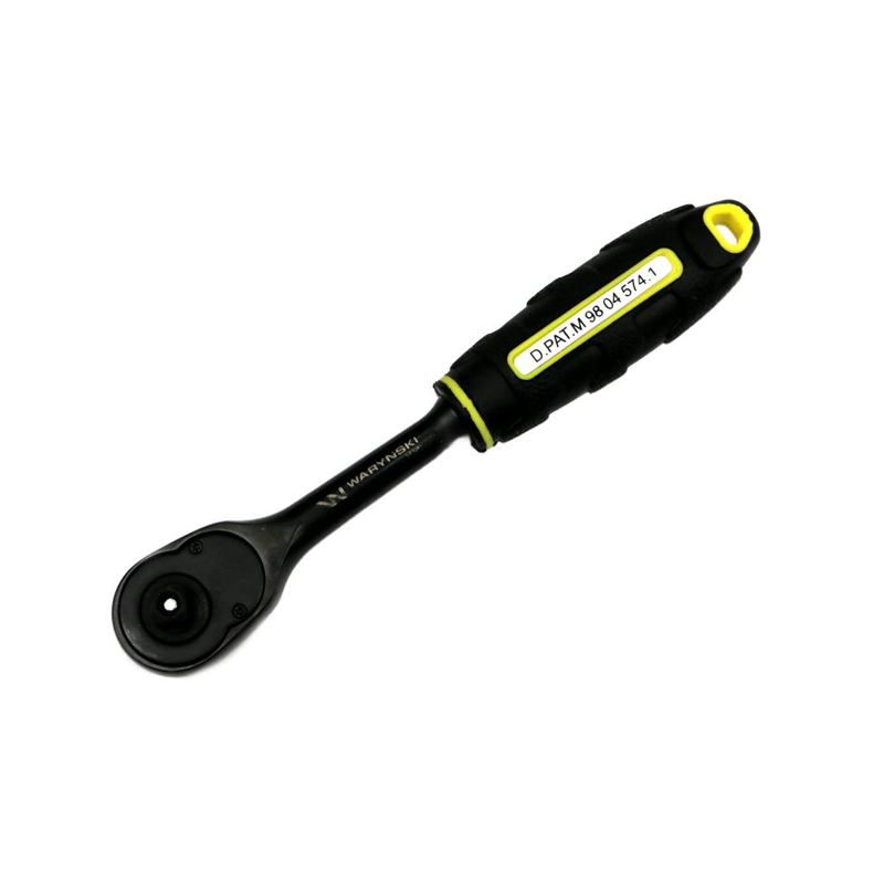 Grzechotka 1/4". 72 T. o zwiększonej odporności. Waryński-347903778