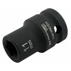 Nasadka udarowa sześciokątna 1/2". 11 mm. CrMo. DIN 3129. Waryński-347454714