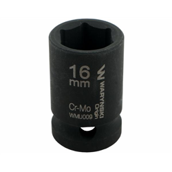 Nasadka udarowa sześciokątna 1/2". 16 mm. CrMo. DIN 3129. Waryński-347454737