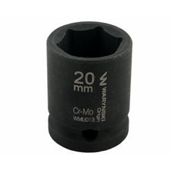 Nasadka udarowa sześciokątna 1/2". 20 mm. CrMo. DIN 3129. Waryński-347454750
