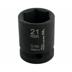 Nasadka udarowa sześciokątna 1/2". 21 mm. CrMo. DIN 3129. Waryński-347883060
