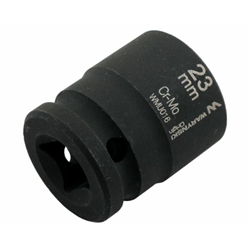 Nasadka udarowa sześciokątna 1/2". 23 mm. CrMo. DIN 3129. Waryński-347454560