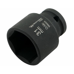 Nasadka udarowa sześciokątna 1/2". 31 mm. CrMo. DIN 3129. Waryński-347882898