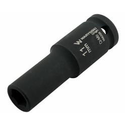 Nasadka udarowa sześciokątna długa 1/2". 11 mm. CrMo. DIN 3129. Waryński-347882918