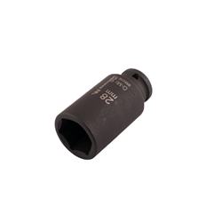 Nasadka udarowa sześciokątna długa 1/2". 28 mm. CrMo. DIN 3129. Waryński-347882980