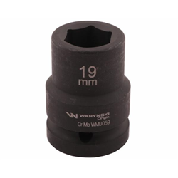Nasadka udarowa sześciokątna 3/4". 19 mm. CrMo. DIN 3129. Waryński-347455126