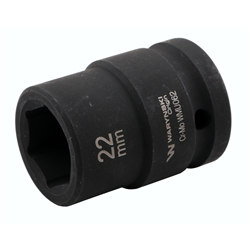 Nasadka udarowa sześciokątna 3/4". 22 mm. CrMo. DIN 3129. Waryński-347455067